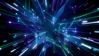 Abstract background technology concept. Communications and connectivity. Business background presentation.