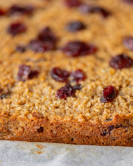 Baked Oat, Orange, and Cranberry Dish – Festive Holiday Breakfast