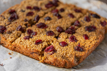Baked Oat, Orange, and Cranberry Dish – Festive Holiday Breakfast