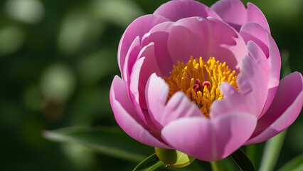 Fototapeta premium Macro Flower Blooming Time Lapse In Natural Light 55770818 1