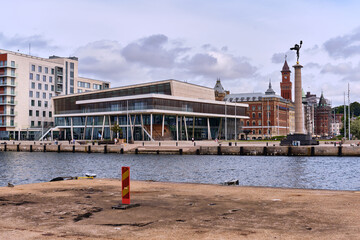 Helsingborg Sweden Cityscape With Clarion