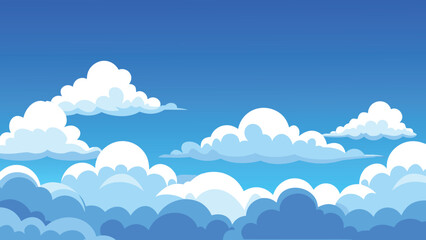 vector-illustration-of-a-wide-panoramic-clear-blue.eps