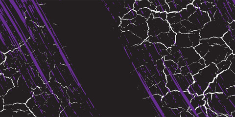 Black sports background design with abstract template. Sports players in various activities. Football, basketball, baseball, tennis, rugby, cycling, purple art.