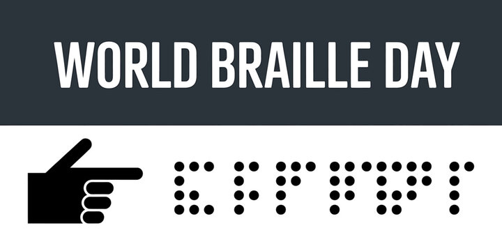 Promoting Inclusivity Celebrate World Braille Day with Accessibility Awareness and Campaign Illustration.