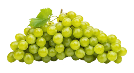 Fresh green grapes isolated still captured artistically highlighting grapes, green, fruit ideal for media content, commercial