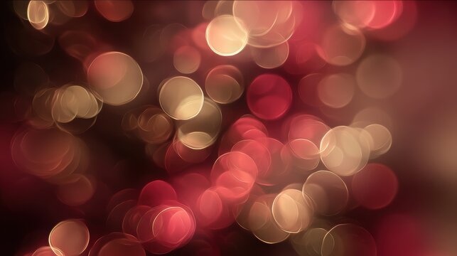 Abstract bokeh background with soft focus and warm, inviting colors - Powered by Adobe