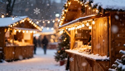 winter in the village