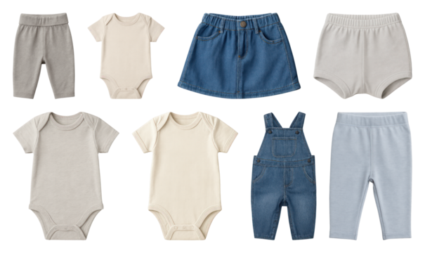 Stylish baby clothing collection