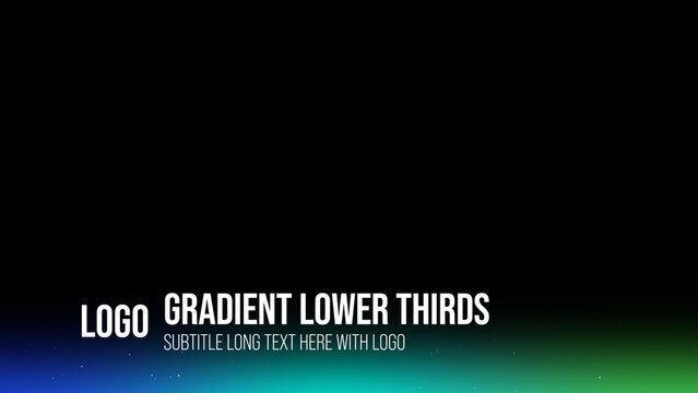 Gradient Lower Third 7