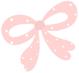 pink ribbon bow