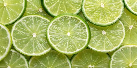 lime on a white background