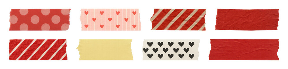 Obraz premium Colorful decorative tape designs