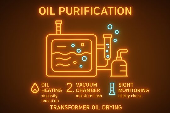 Vacuum Dehydrator for Transformer Oil Purification and Moisture Removal