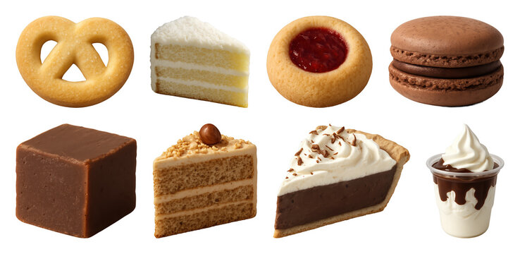 Assorted delicious baked treats