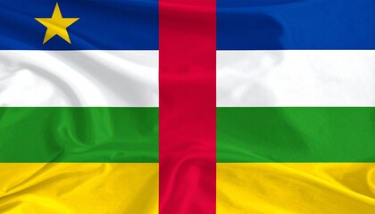 Obraz premium Flag of Central African Republic