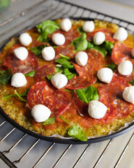 Preparing Broccoli Pizza – Healthy Eating Step by Step