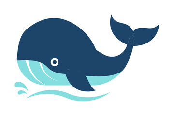 A whale vector illustration