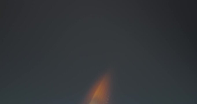 Heat Resistant Glass Test Tube Heated by Dry Fuel Flame to Accelerate Chemical Reaction, Lab Experiment Heating Method for Fast Scientific Results, Chemistry Education, Research Investigation