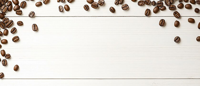 Premium Fresh Roasted Coffee Beans Close-up