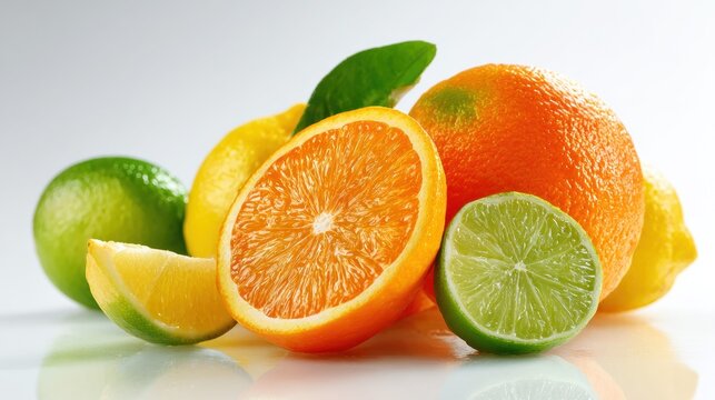Fresh fruit salad in a wooden bowl on a rustic table