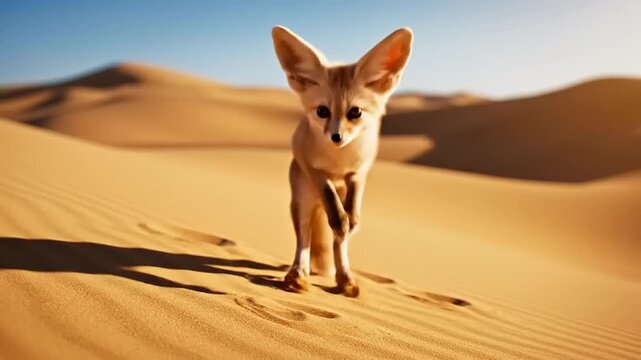 Fennec Fox Adventures A Desert Journey of the Smallest Canine.