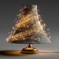 Creative Christmas tree. Generative AI