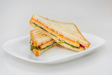 Grilled Sandwich with Vegetables