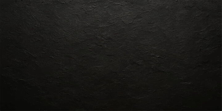 Dark grunge wall texture black vintage surface background material