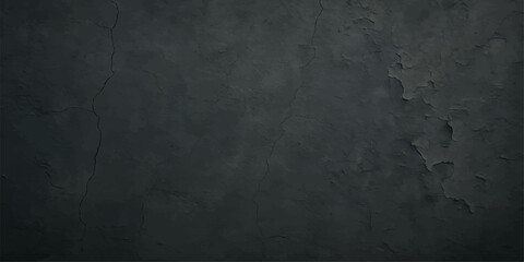 Dark blue grunge wall texture background with aged vintage concrete surface