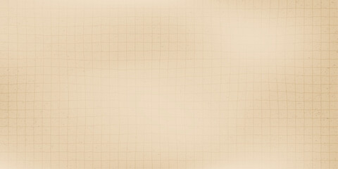 Textured retro checkered paper background with a sandy effect and grainy pattern with space for text. Vector illustration.