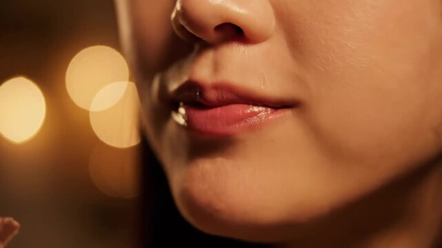 Savoring the rich taste of chocolate: A close-up cinematic portrayal of delicious indulgence