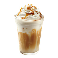  Iced caramel macchiato isolated on transparent background.png