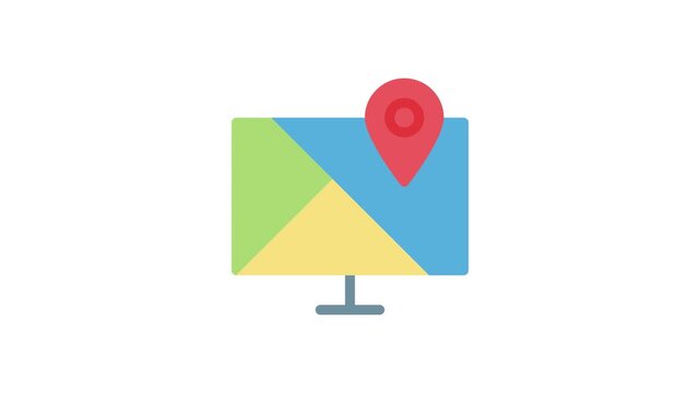  Google Maps logo with a distinctive location pin, indicating mapping and route-finding functionalities.
