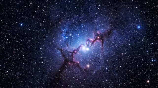 Dive into the depths of space, exploring vibrant nebulas and endless stars in a breathtaking cosmic dance, perfect for astronomy enthusiasts