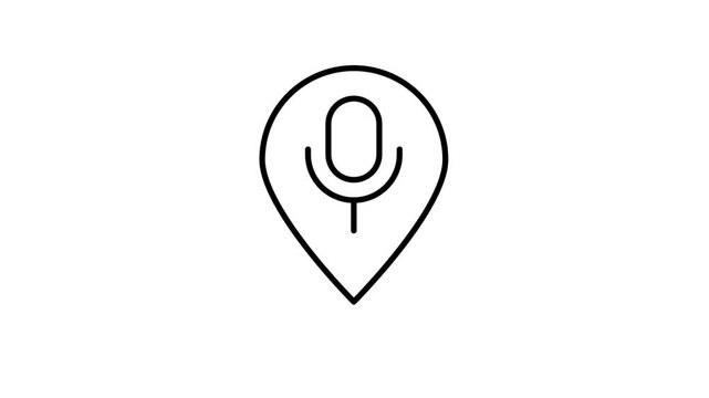  Icon of Google Voice Search, depicting a microphone, indicating the feature for voice-activated queries.