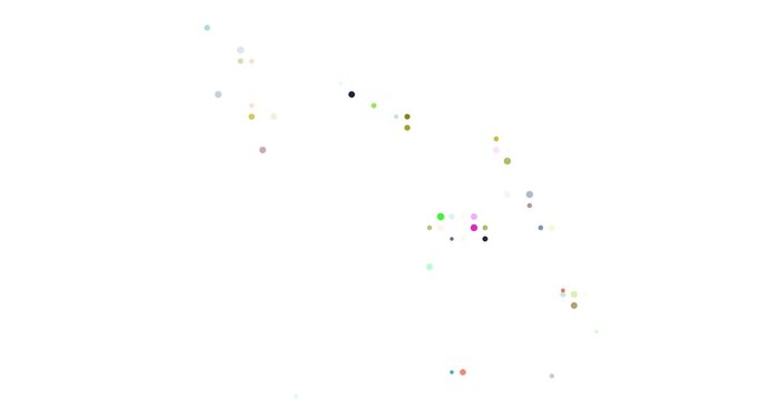 Clean Motion Graphic of Solomon Islands Map Disappear Loop
