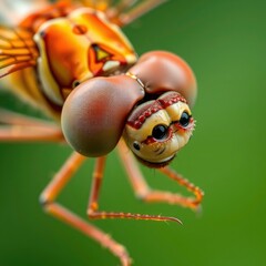 dragonfly on a leaf