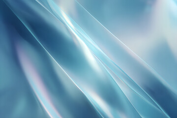 Obraz premium Abstract light blue background with diagonal lines and soft glowing highlights and shadows effect