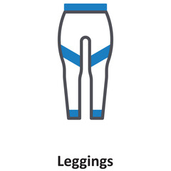 Leggings Vector icon which can easily modify or edit