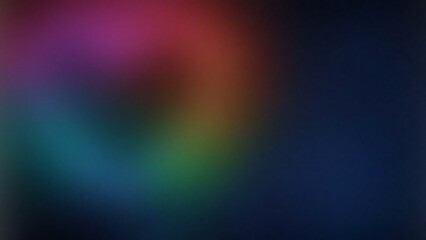 Abstract colorful gradient background with blurry light effects