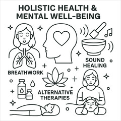 Holistic Health and Mental Well-being Concepts