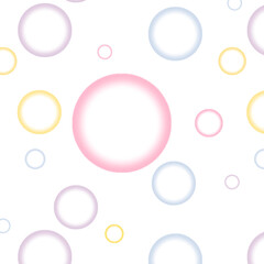 abstract background with bubbles