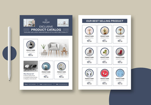 Product Catalog Flyer Template