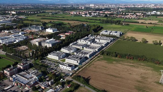 Data center facility in Milan, Italy.