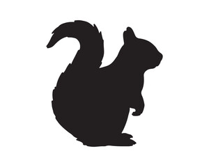 Wild & Domestic Animal Silhouette Icons – Solid Black Vector