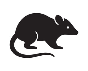 Wild & Domestic Animal Silhouette Icons – Solid Black Vector