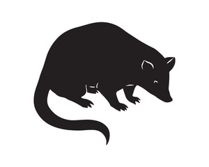 Wild & Domestic Animal Silhouette Icons – Solid Black Vector