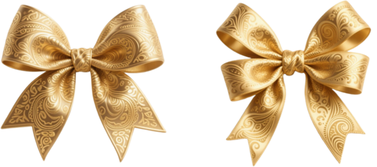 リボン　ペイズリー柄　模様　柄　装飾物