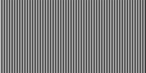 Obraz premium Texture of ribbed background. Silver gradient background of striped lines. Ribbed gray background. Metallic ribbed horizontal background.