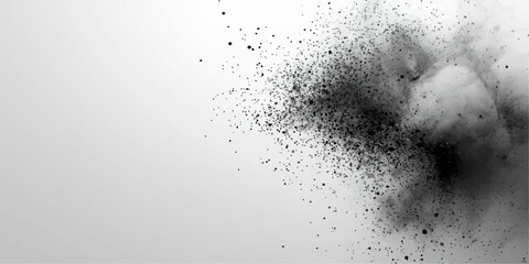 Abstract blue liquid surface with silhouettes of a man and a woman behind wet window glass, drops, and bubbles